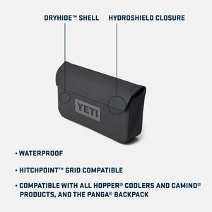 YETI- sidekick Dry 1L Waterproof Gear Bag - Charcoal - NWT